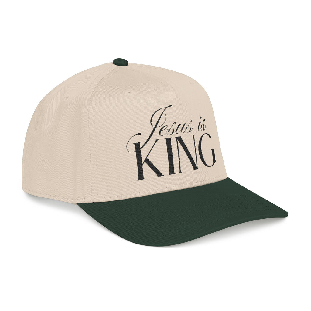 Jesus Is King Hat | Bold Christian Cap for Believers.