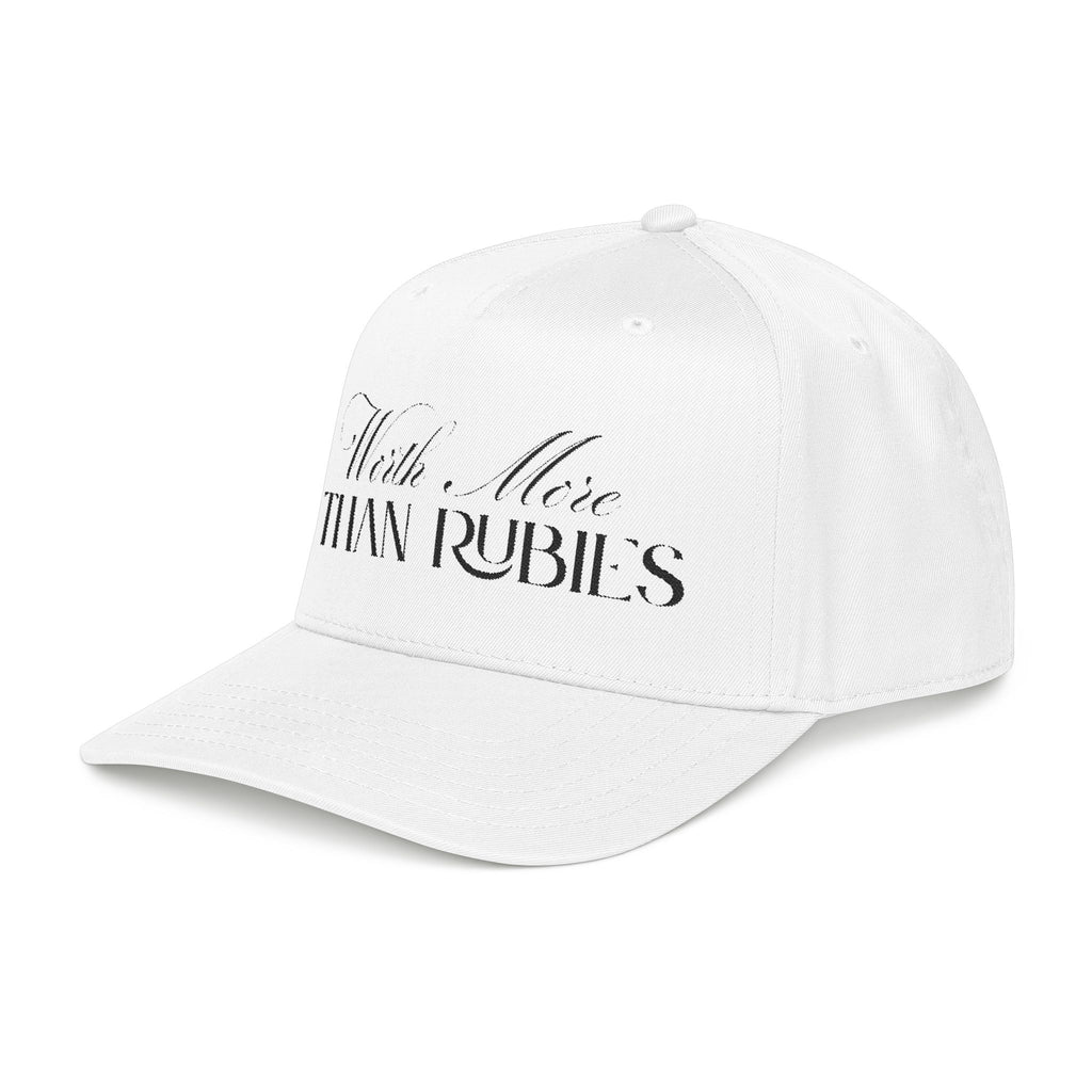 Worth More Than Rubies Hat | Christian Women's Cap.