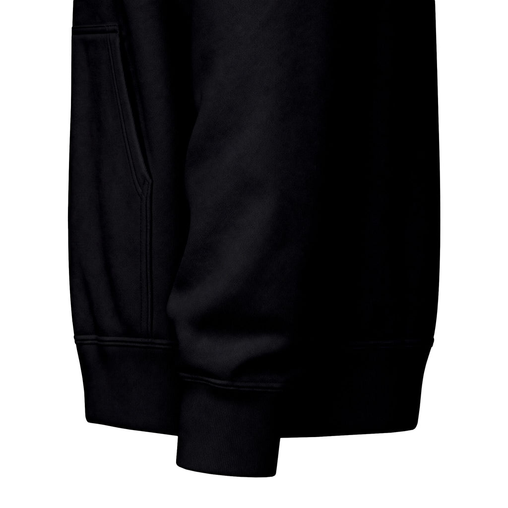 Jesus Is King | Christian Zip Up Hoodie with Bible Verse on Back.