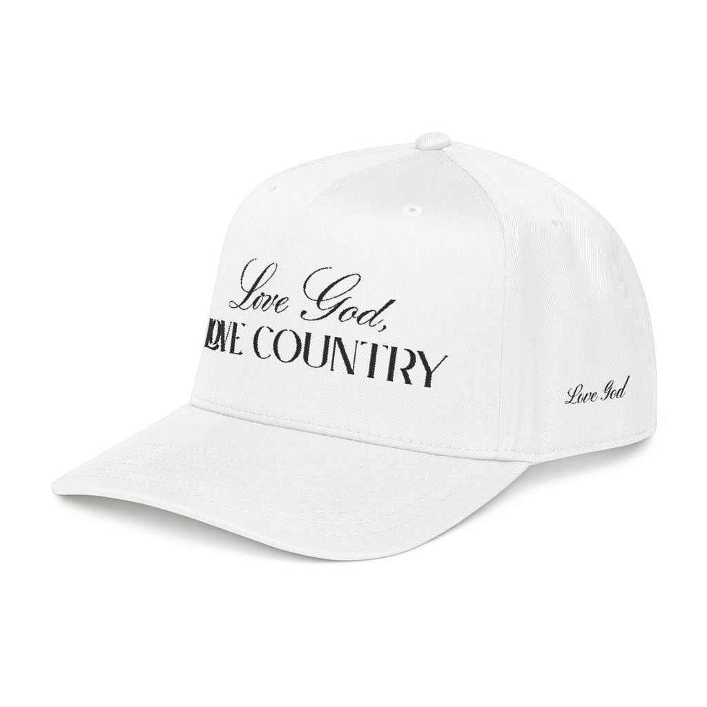 Love God, Love Country Hat | Faith & Country Cap