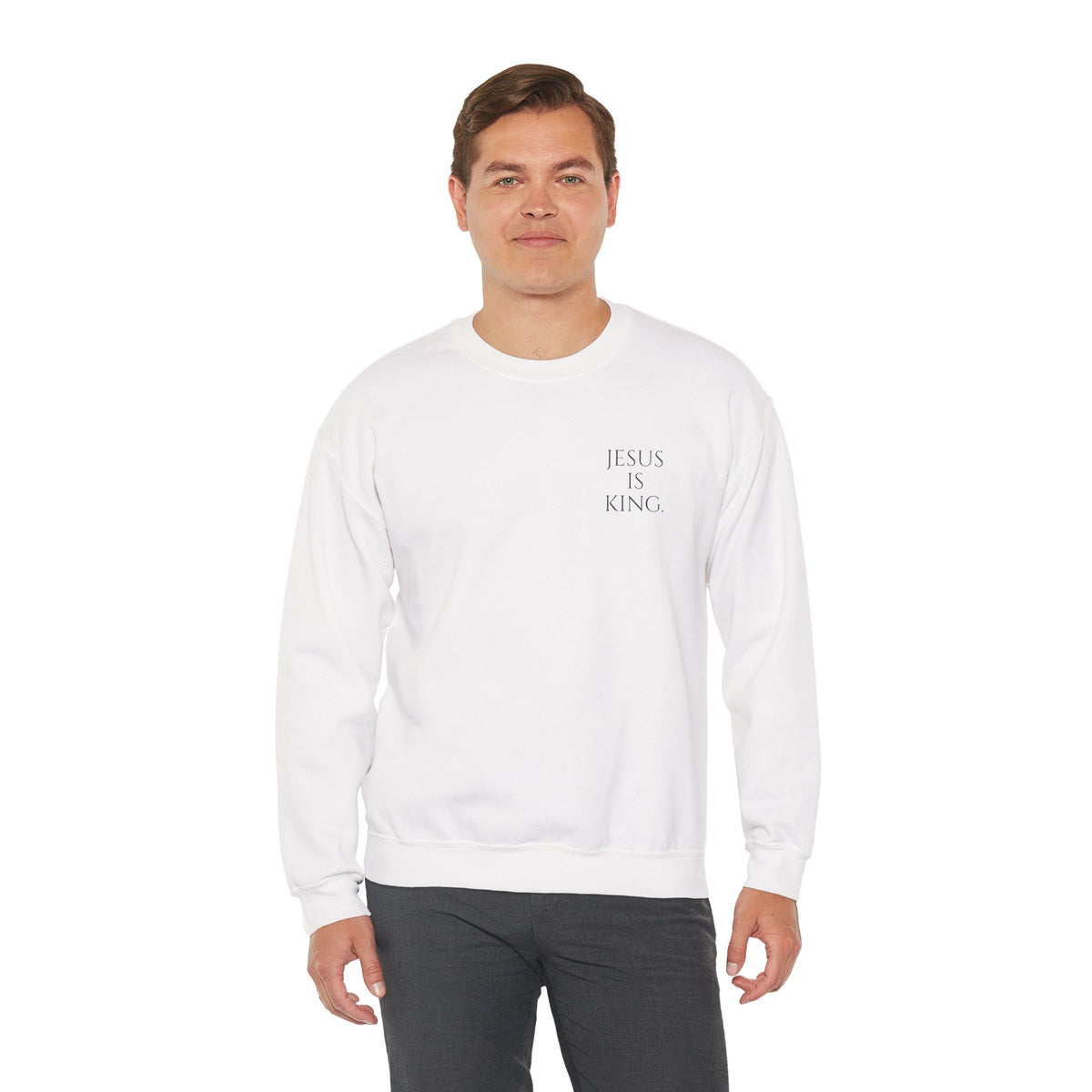 Jesus Is King | Revelation 17:14 Christian Sweatshirt | My God Has Answered.