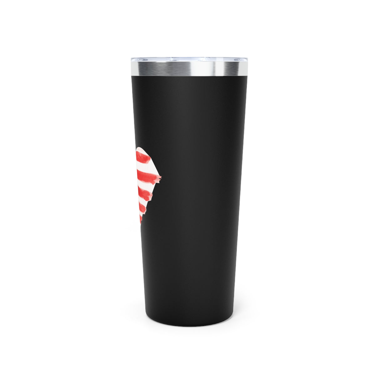 American Patriotic Heart, Diamonds Tumbler | Personalized Insulated Travel Mug, 22 oz.