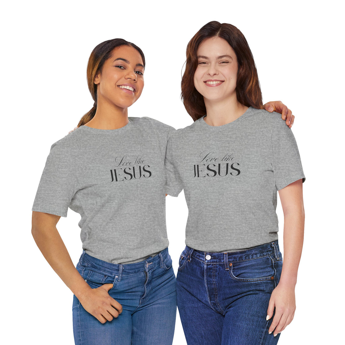 Love Like Jesus Soft Comfy Tee | Christian Shirt.