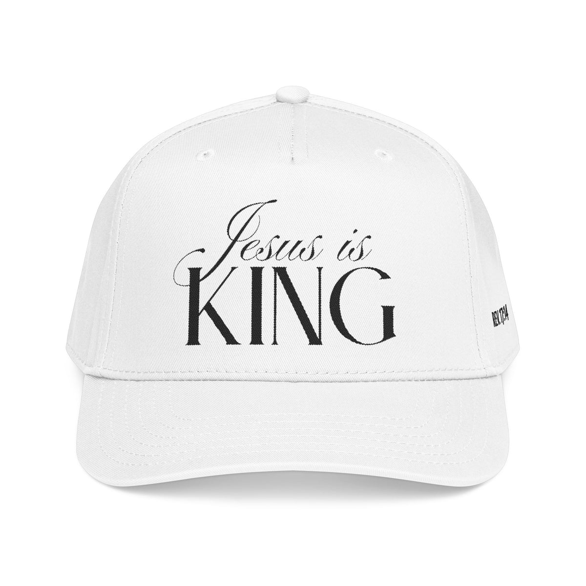 Jesus Is King Hat | Bold Christian Cap for Believers.