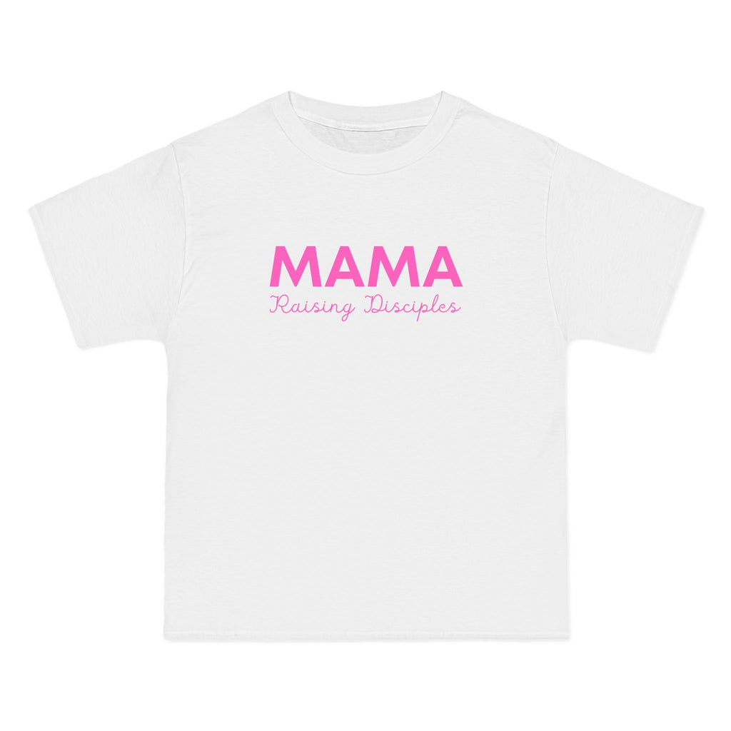 Mama Raising Disciples Oversized Tee | Christian Mom Shirt.