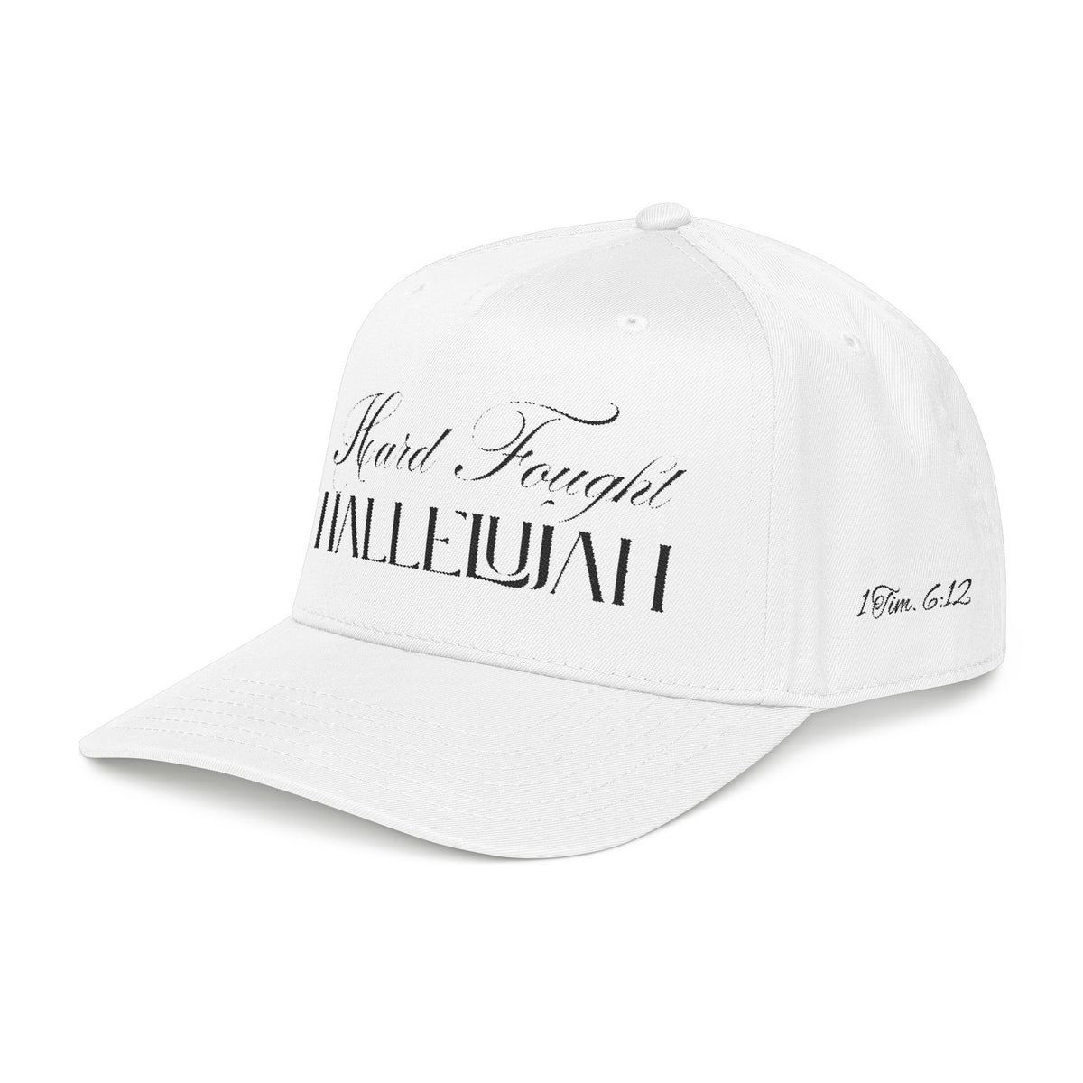 Hard Fought Hallelujah Hat | Christian Cap of Hope.