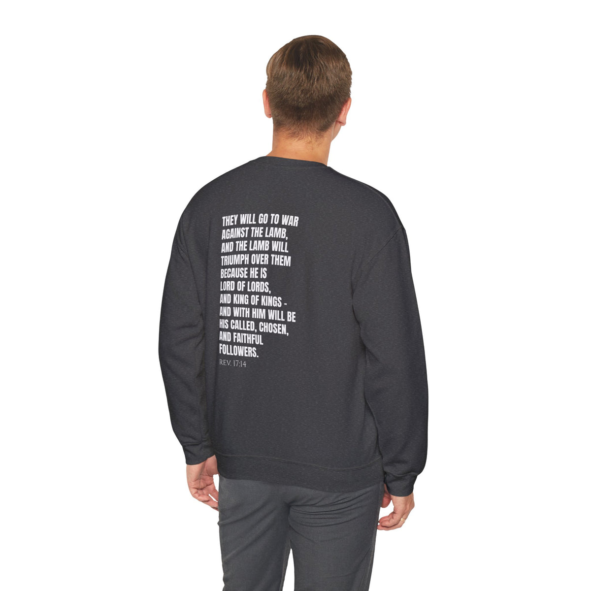 Jesus Is King | Revelation 17:14 Christian Sweatshirt | My God Has Answered.