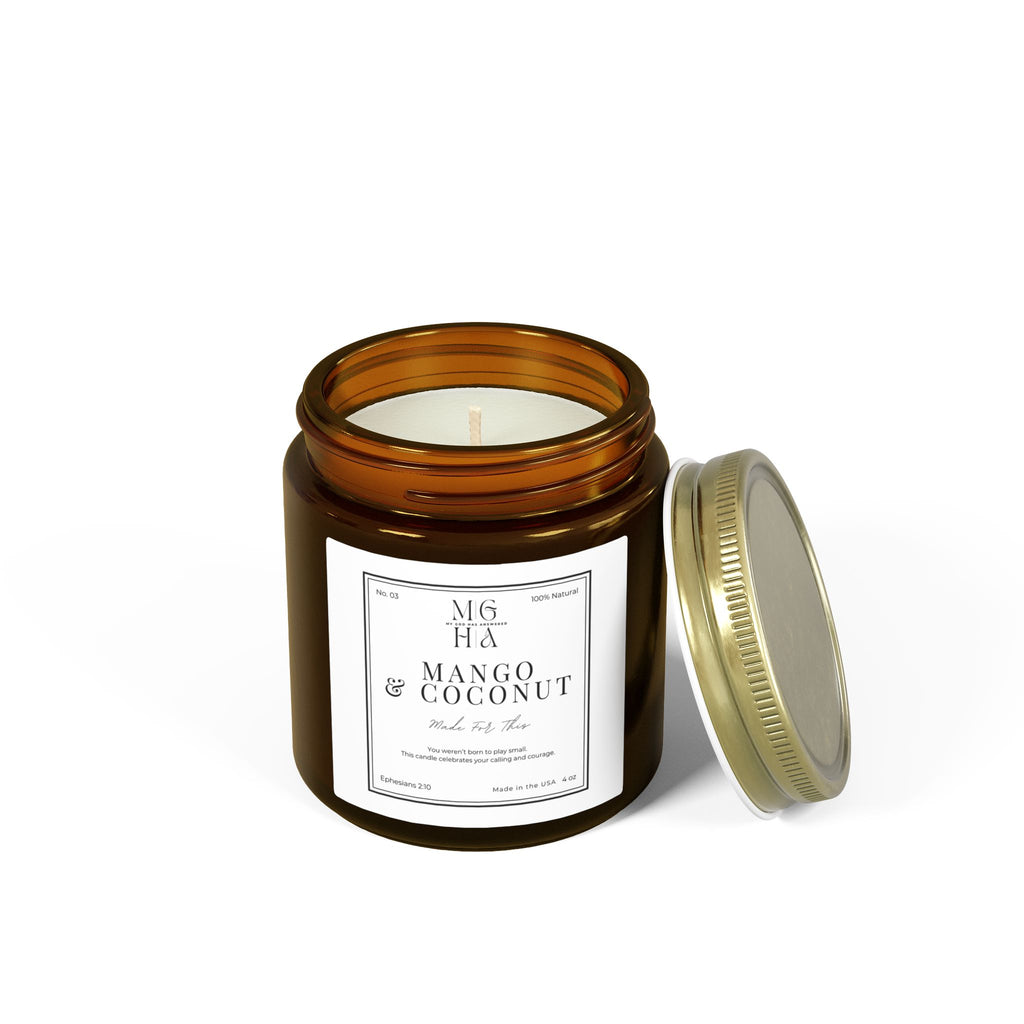 Made For This Candle | Mango Coconut Scented Candle (4oz, 9oz)