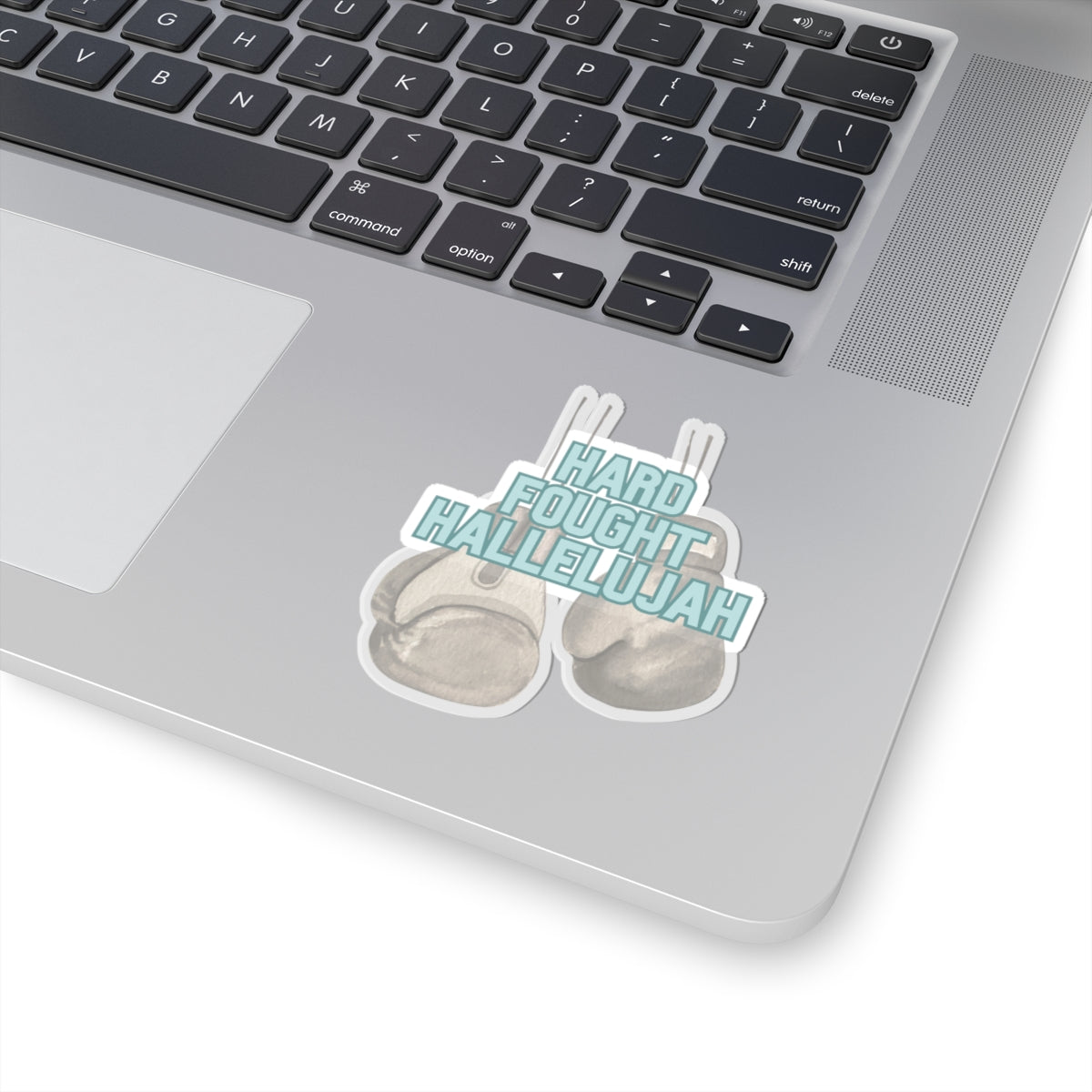 Hard Fought Hallelujah Sticker | Christian Vinyl Sticker