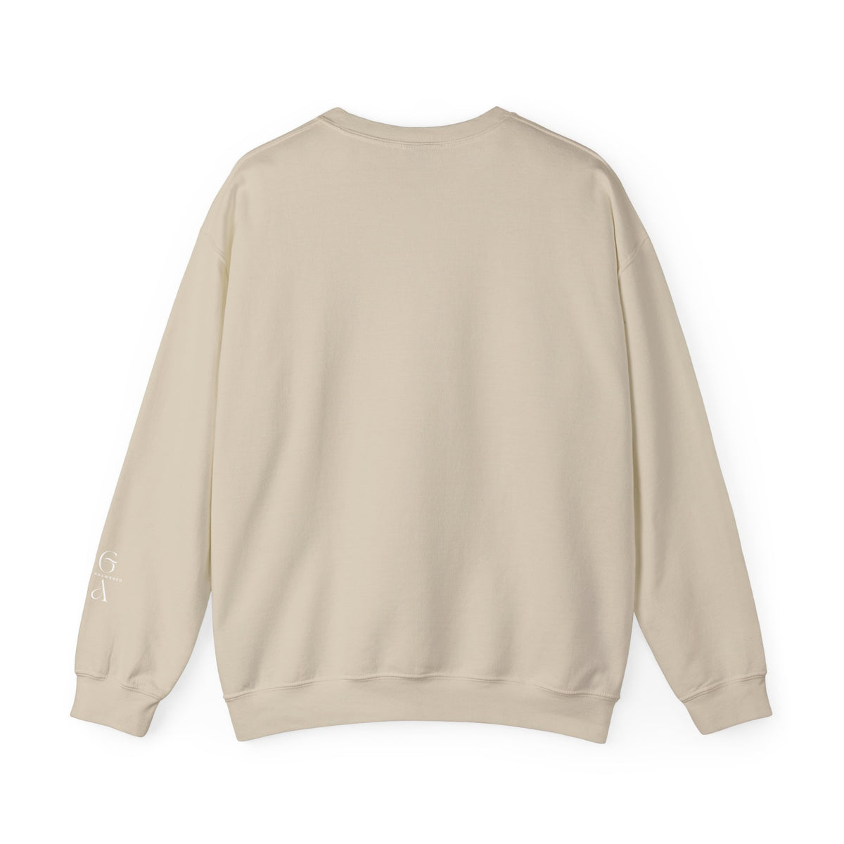 Make Heaven Crowded Script Sweater | Christian Sweater.