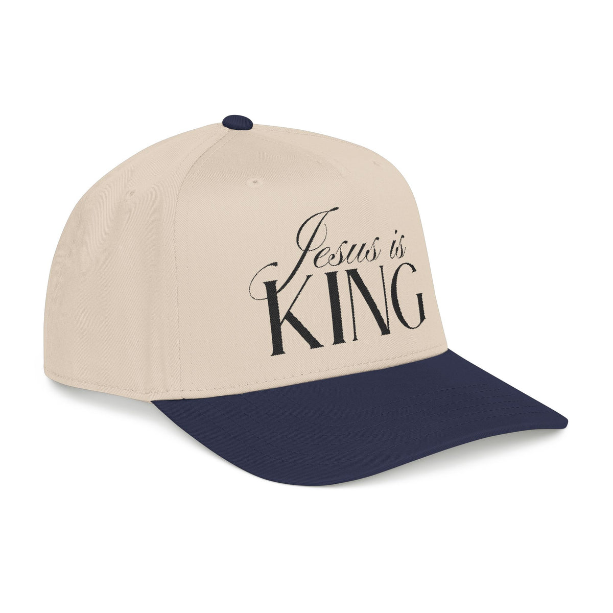 Jesus Is King Hat | Bold Christian Cap for Believers.