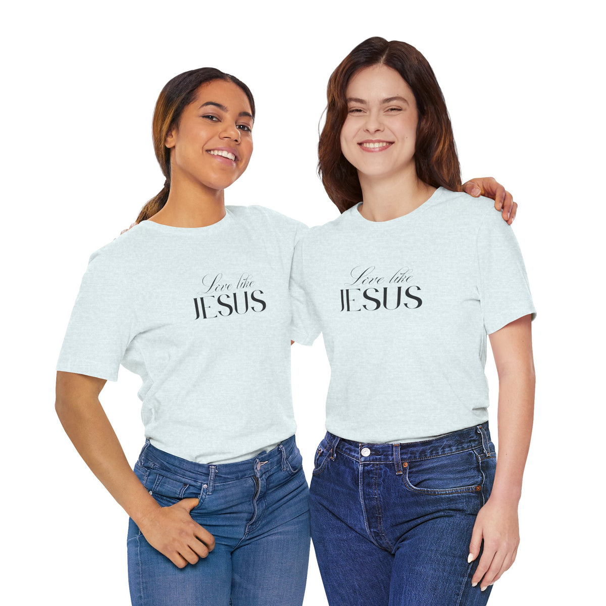 Love Like Jesus Soft Comfy Tee | Christian Shirt.