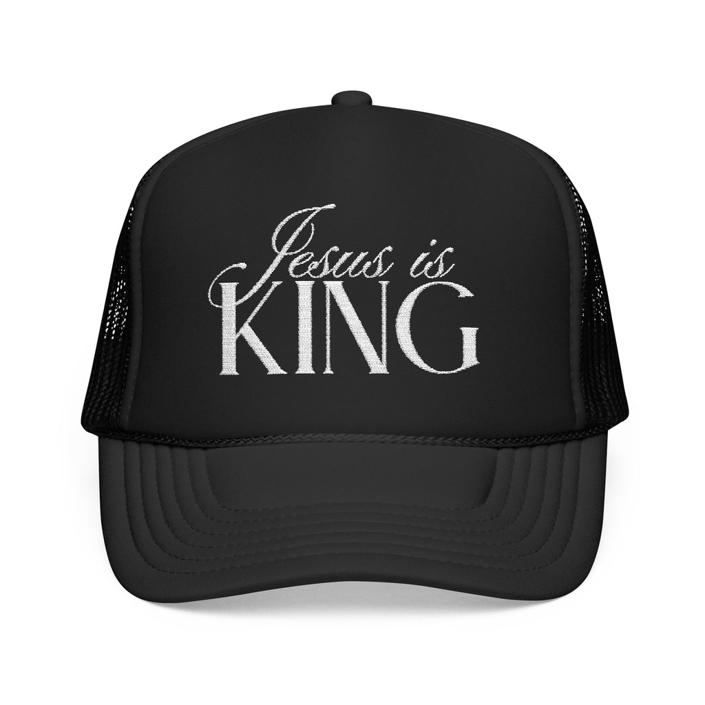 Jesus Is King | Embroidered Trucker Hat.